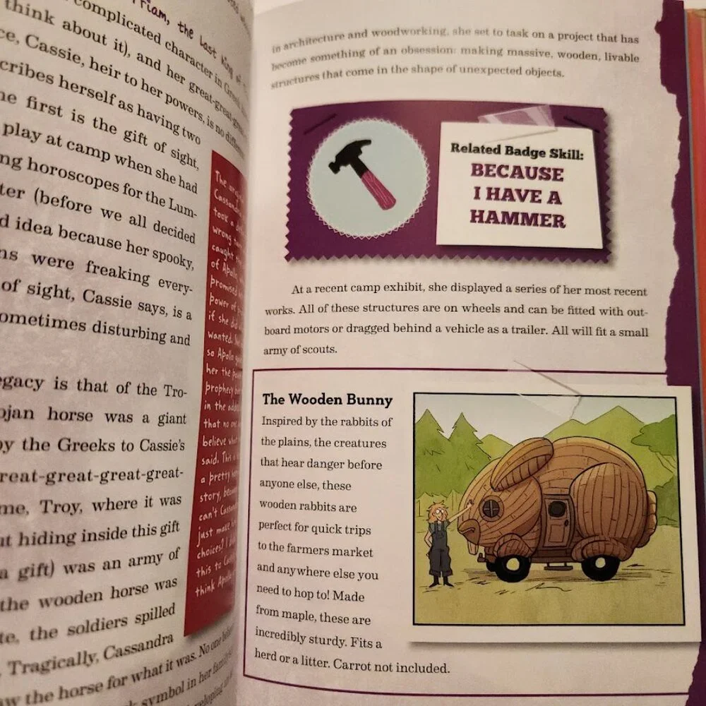 Scholastic lumberjanes beastiary